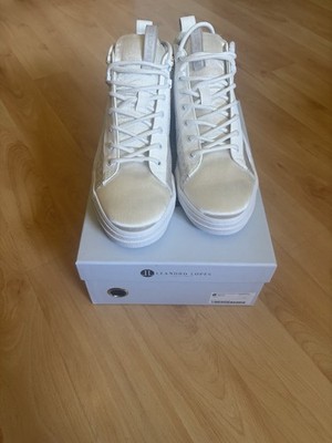 Leandro lopes Schuhe /  Mid Top, Nautilus, White, Gr. 45