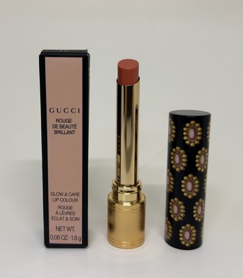 GUCCI Rouge De Beaute Brillant Shine Glow & Care JULIE BLUSH 215