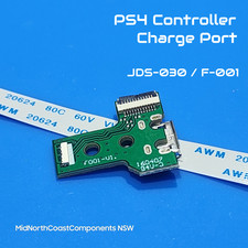PS4 Controller JDS-030 F001-V1 Power Socket Charging Board Replacement DIY FIX