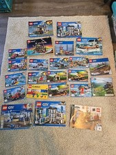 Lot Of 23 Lego Instruction Manuals ONLY - City, Jurassic World, Ideas, Classic