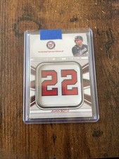 Juan soto 2022 commemorative jersey number medalion