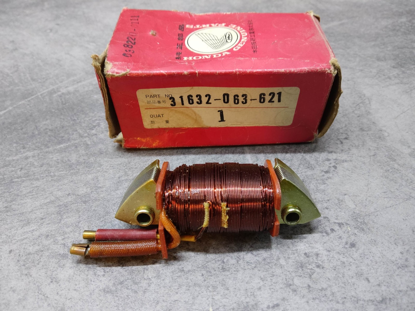Bobine eclairage Honda PC50 de haute precision pour restauration