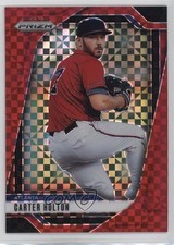 2025 Panini Prizm Red Power Prizm /99 Carter Holton #286 1o6l