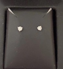 Diamond Stud Screw Back Earrings 0.25CTTW set...