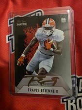 2021 Wild Card Matte Black Travis Etienne Auto Autograph Hard Signed 23/25