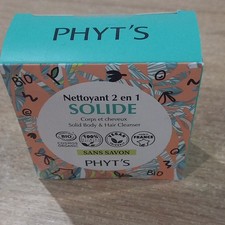 PHYT'S Nettoyant 2 en 1 solide Bio Vegan sans savon corps & cheveux