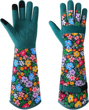 Gardening Gloves for Women, Long Garden Gloves with Grip, Thorn-Proof, Gift