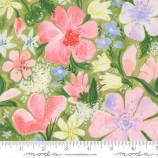 Moda SWEET CECILY Stem 24640 13 Quilt Fabric BTY by Janet Clare.