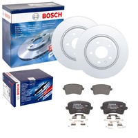 Bosch Bremsscheiben 300Mm + BelÄGe Hinten Passend FüR Audi A4 B8 8K + A5 8T 8F