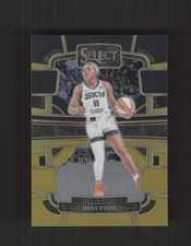 2024 Panini Select WNBA #73 Dana Evans Black Gold #/5