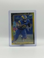 2025 Topps Chrome Football Jared Verse Future Stars Refractor  /275 Rams