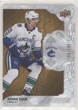 2019-20 Upper Deck Engrained Legends 196/299 Henrik Sedin #39 HOF 2d8