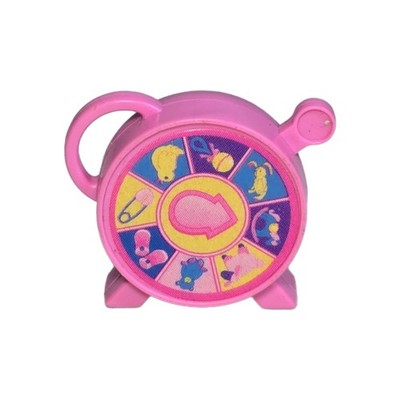 Pink Miniature Plastic Spin Pointer Toy Krissy Nursery Layette Mattel Barbie