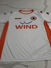 AS Roma 2011-2012 Away White Unisex Futbol Soccer Jersey Unisex Size Adult XL