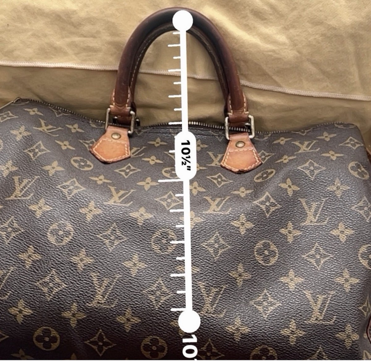 Vintage Louis Vuitton Monogram Speedy 35 Handbag - AUTHENTIC | eBay