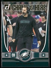 Nick Sirianni 2025 Donruss Football Champ is Here #CIH-NSI