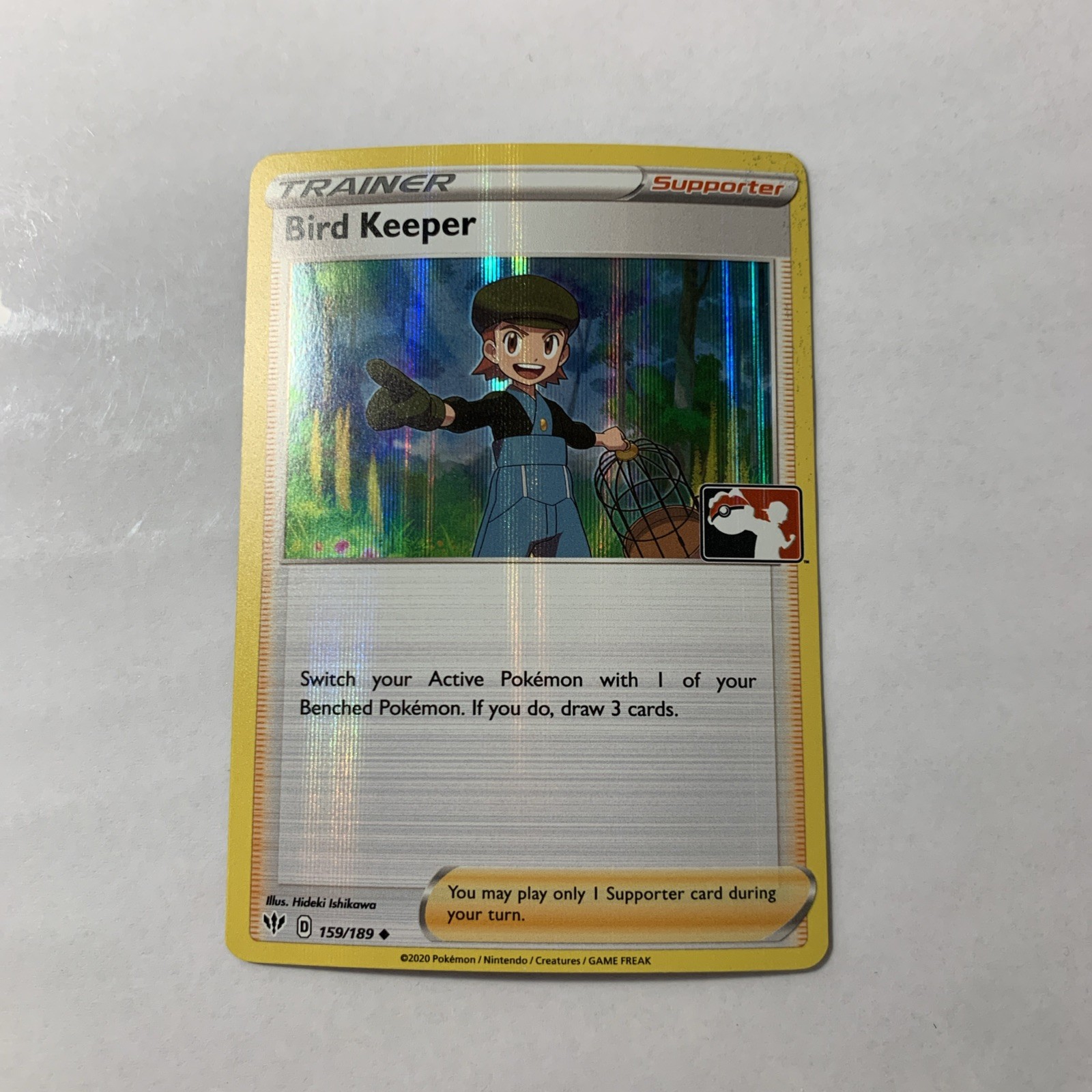 Bird Keeper 159/189 Prize Pack Series Cards Holo