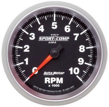 Autometer 3697 Sport-comp Ii Tachometer 3-38 10k Rpm In-dash Autometer 3697 Sport-comp Ii Tachometer 3-38 10k Rpm In-dash