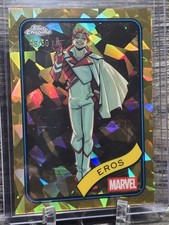 Topps Chrome Marvel Sapphire 2025 Eros #3 Gold 48/50 CLEAN