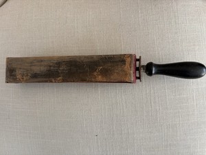 Vintage-Henry Sears & Son 1865 Straight Razor Queen Belt Strop No. 2 Leather 13”
