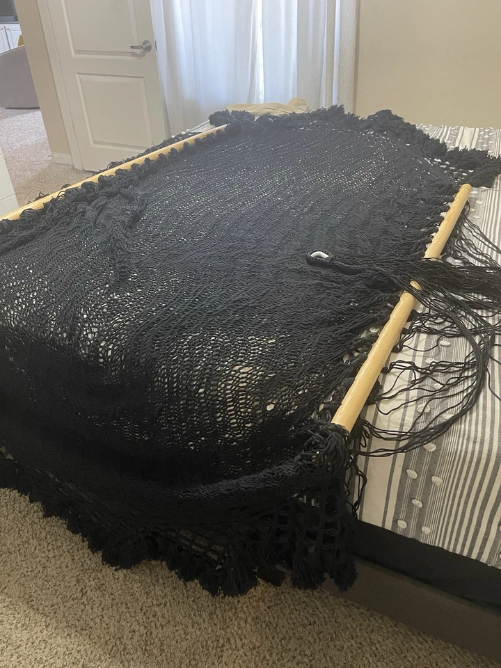 Hamaca grande de algodón Foto 4 de 4