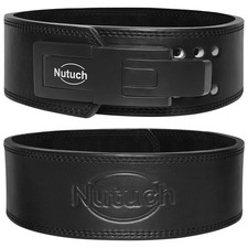 Genuine Leather Lever Weight Lifting Belt  10mm  Gym Belts  Weightlifting