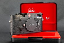 LEICA M6 schwarz OVP u schwarzer Box *frischer Service* - ROTER PUNKT KAMERA An+