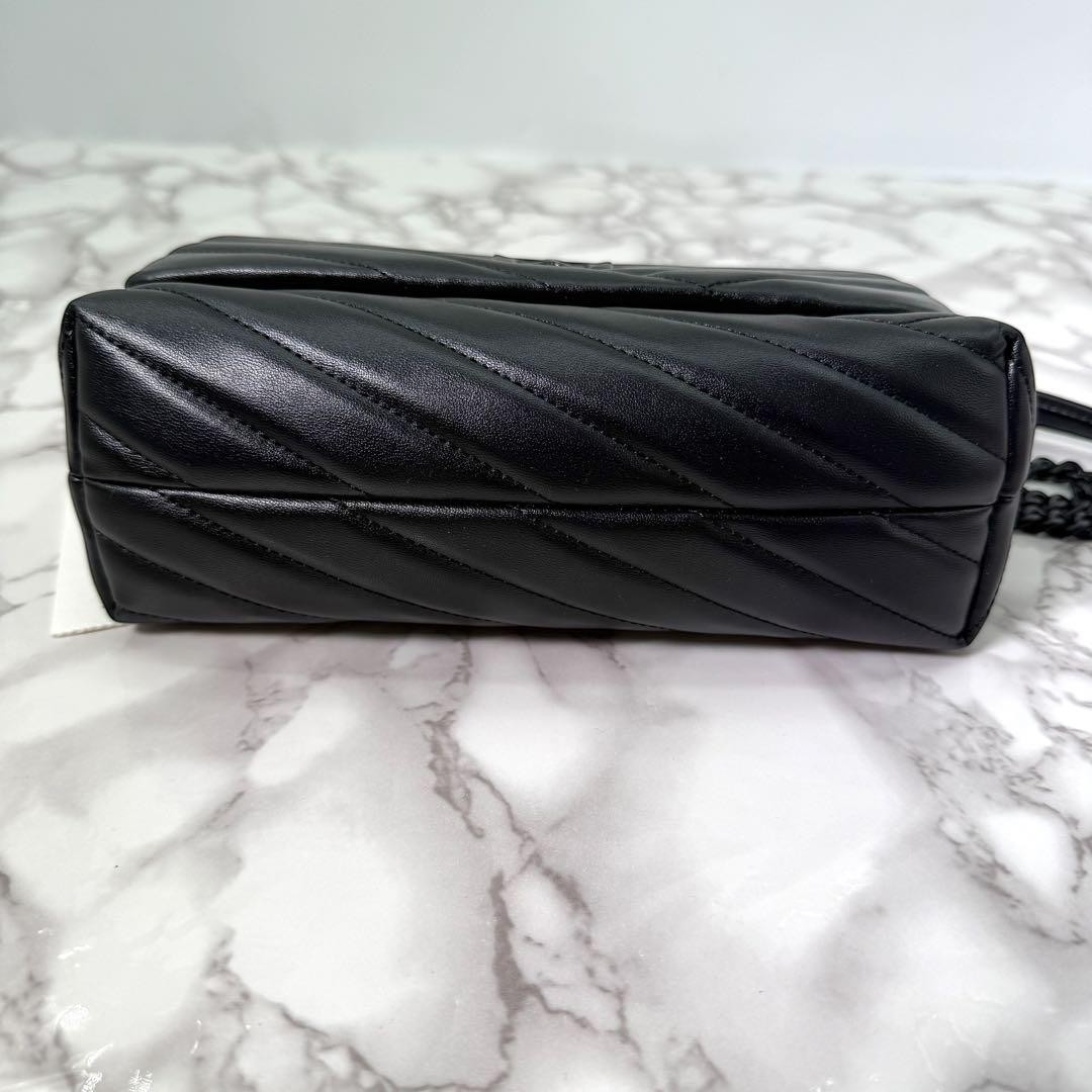 Tory Burch Kira Chevron Small Convertible Shoulder Bag Women's Used Authentic thumbnail 13