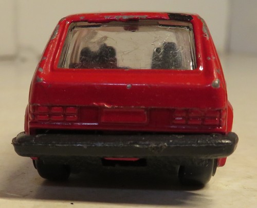 Zylmex Zee Toys D83 rosso Volkswagen Golf GTI 1/64 plastica pressofusa VW coniglio raro - Foto 7 di 15