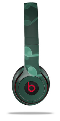 Skin Wrap for Beats Solo Wireless 2 3 4 Bokeh Music Seafoam Green SKIN ONLY