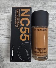 MAC Studio Fix Fluid Foundation SPF15 30ml 'NC55' NEW Boxed 💯Authentic
