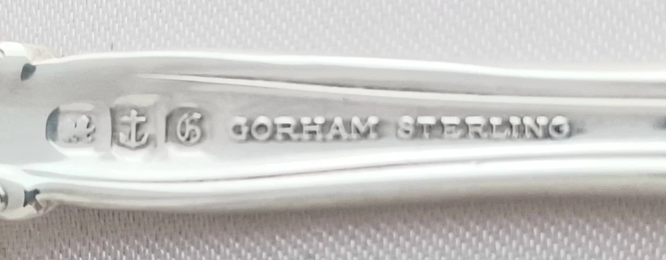 Ajuste de lugar de 4 piezas La Scale de Gorham Sterling Foto 3 de 4