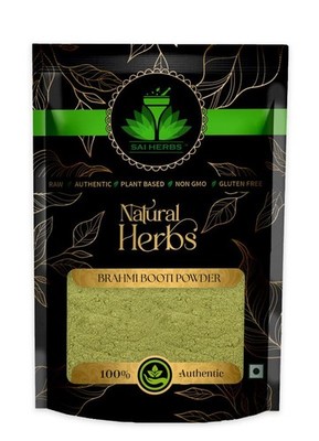 SAI HERBS Brahmi Bacopa Powder - Pure & Natural