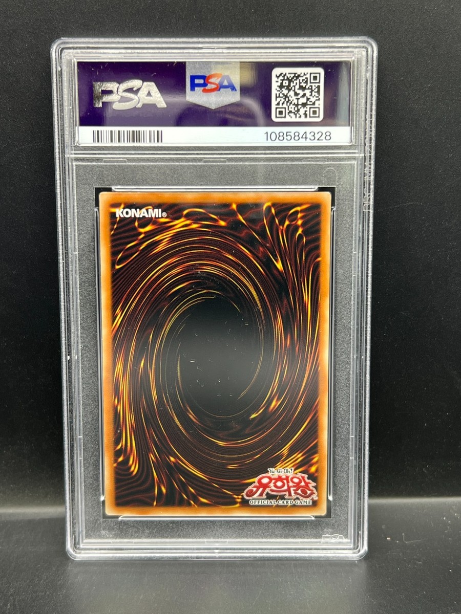 Yugioh PSA 9 MINT KOREAN Dark Magician 15AX-KRY01 Secret Rare 2020