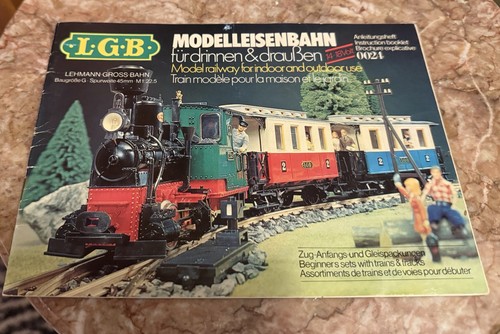 FOLLETO FERROVIARIO 0024 1983 LGB MODELLEISENBAHN INTERIOR Y EXTERIOR Folleto Modelo | Zustand: Good