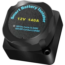 Compact 12V Voltage Sensitive Relay - Smart Dual Battery Management System