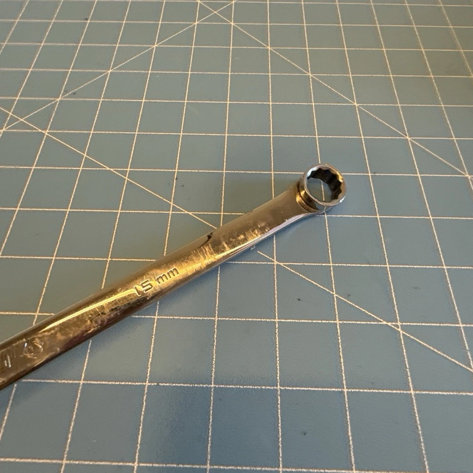 Matco Tools GRBZXLM1515 Metric 15mm Box End Ratcheting Wrench - Image 4 of 4