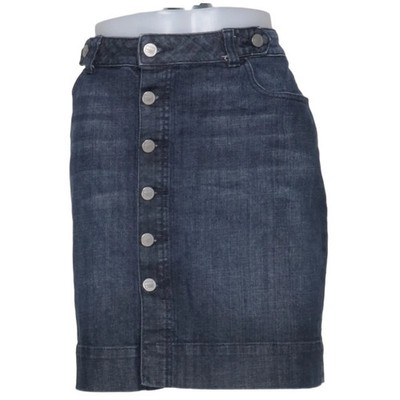 Gianini, Jeansrock, Größe: 42, Blau, Baumwolle/Elasthan, Einfarbig, Denim #oOd