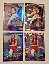 Kiki Iriafen Rookie Card Lot ( Variation Cracked Ice, Silver & Blue Velocity RC)