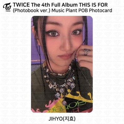 TWICE 4th Full Album THIS IS FOR MusicPlant POB Photocard Benefit