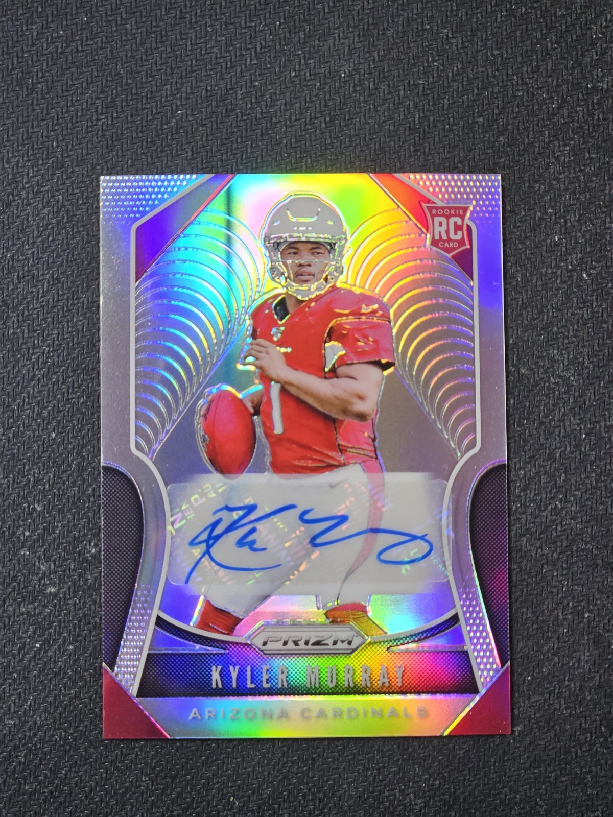 2019 Prizm Rookies Kyler Murray #301 Silver Prizm Autographs Auto RC