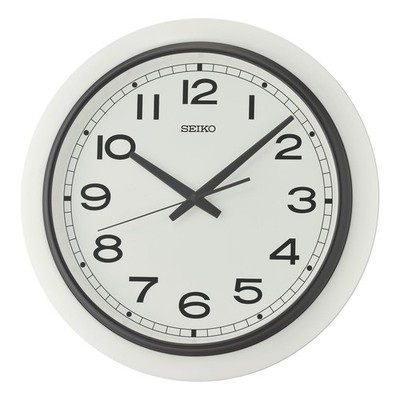 Seiko Timeless White ''Quiet Sweep'' Wanduhr QXA813W