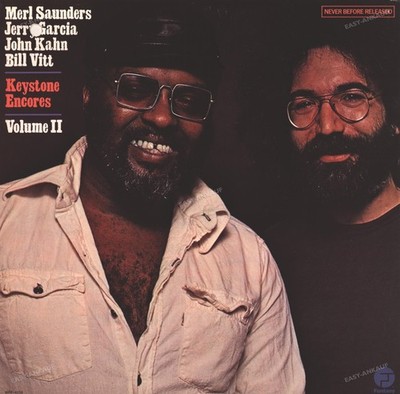 Merl Saunders,Jerry Garcia,John K. - Keystone Encores Volume II USA LP 1988 .