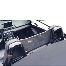 Windschott passend für Abarth 124 Spider Windabweiser  - 2016-2020 Schwarz