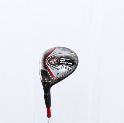 Callaway Great Big Bertha 15° 3 Fairway Wood Stiff Accra Fx200F Good Left Hand