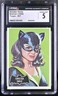 1966 Topps Batman Black Bat Sinister Smile #27 - CGC 5