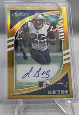 2025 Absolute LeGarrette Blount Iconic Ink Gold /10 Auto *SP* Patriots