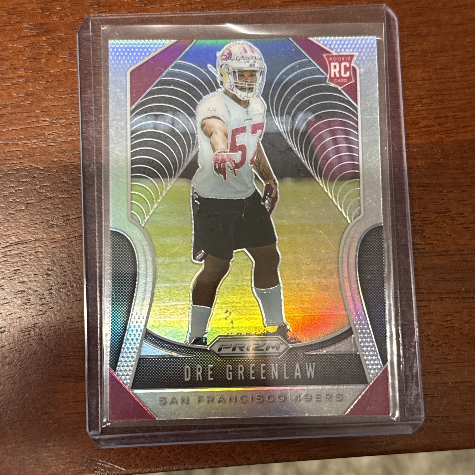 Dre Greenlaw Panini Prizm #384 Silver Prizm