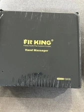 Fit King Hand Massager Heat Circulation Cordless Rose Red Pink White New Sealed