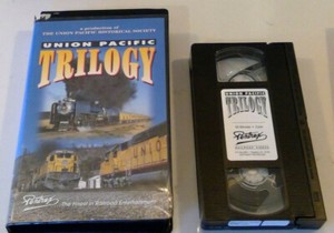Pentrex Union Pacific Trilogy VHS Tape: Rivers of Steel #8444 / 844 + Meet UP